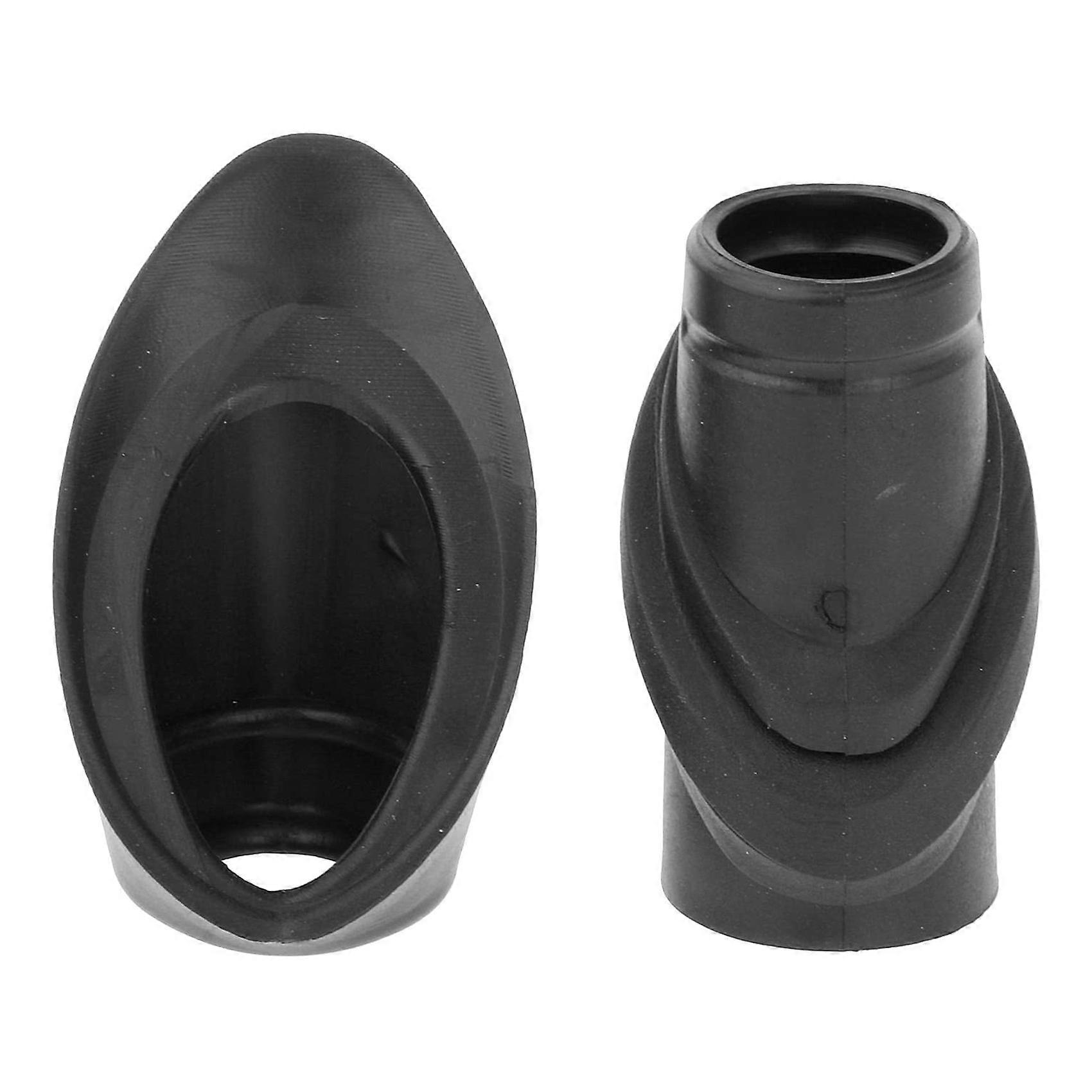 Black 1Pair Antenna Rubber Seal Lower Upper A1248270898 A1248270798 For W124 A124 C124 Limousine Coupe Size 1