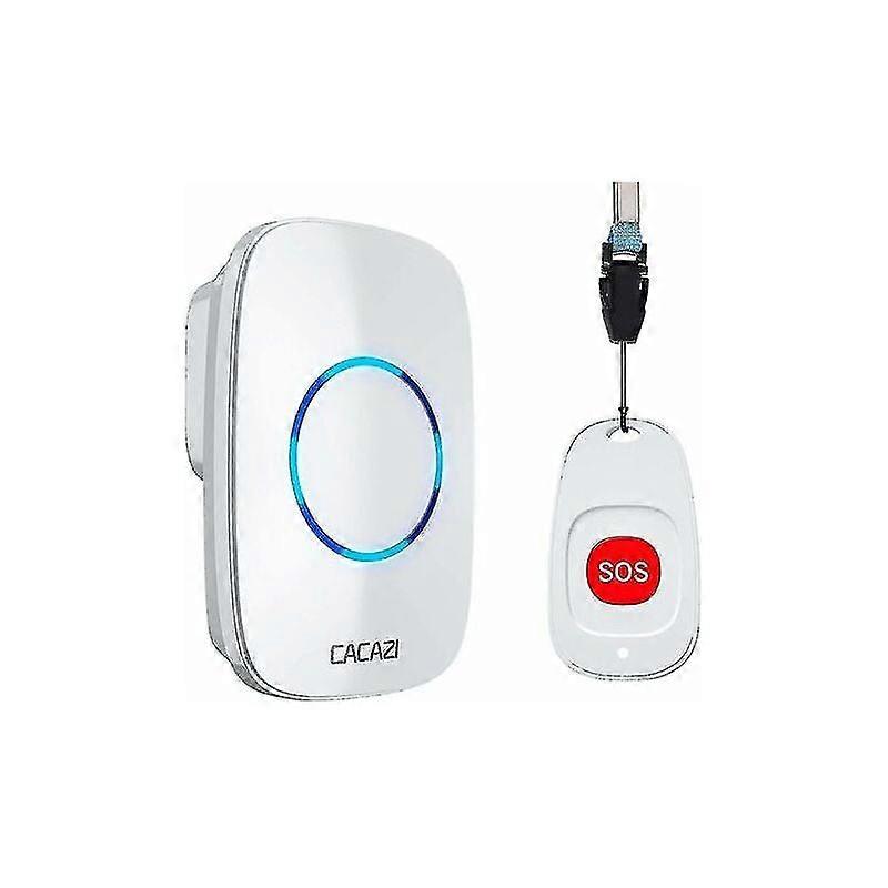 高齢者患者ホームライフアラームシステム介護者ポケットベルワイヤレスコールボタン緊急コールベル版