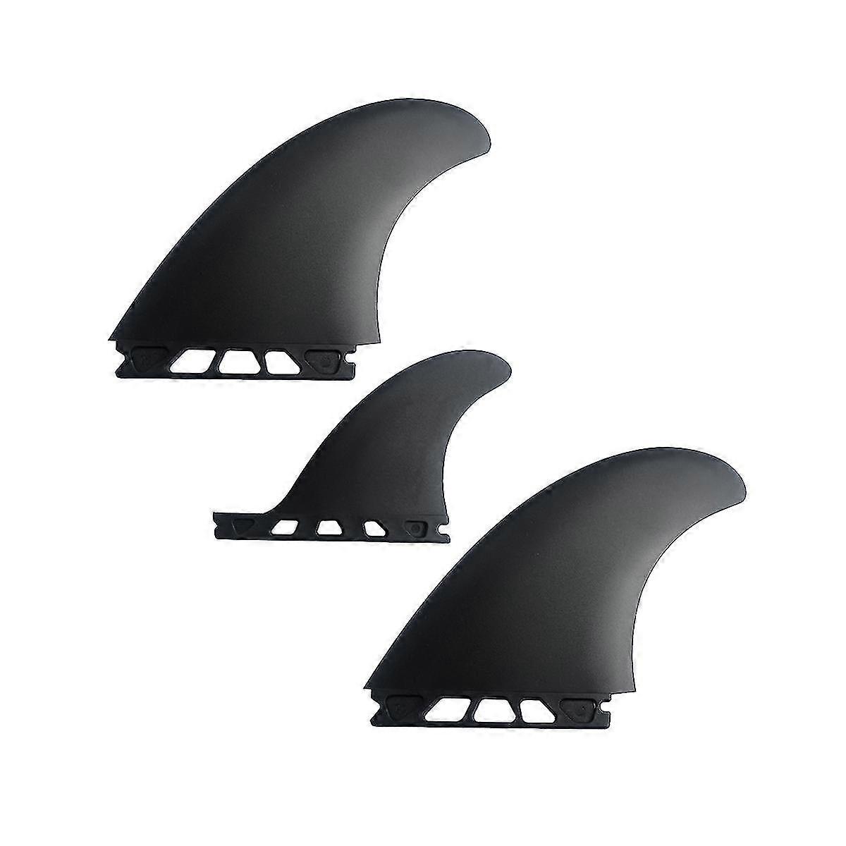 Surfboard Fibreglass Fin MR Twin Fins for Single Tab Surf Boards Shortboard-Good