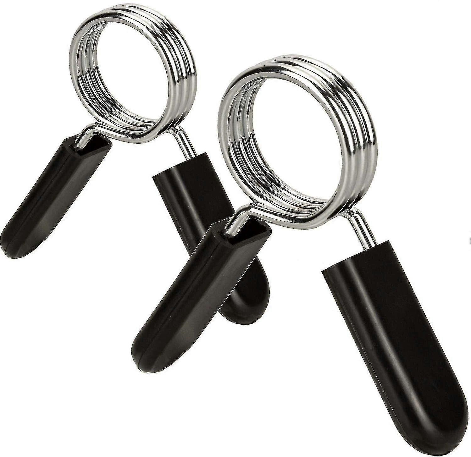 Sports Pair Of Dumbbell Fasteners - Spring Clamp Grippers / Collar Clips For Weight Bar Dumbbells - 30 Mm (shikai)-YUHAO