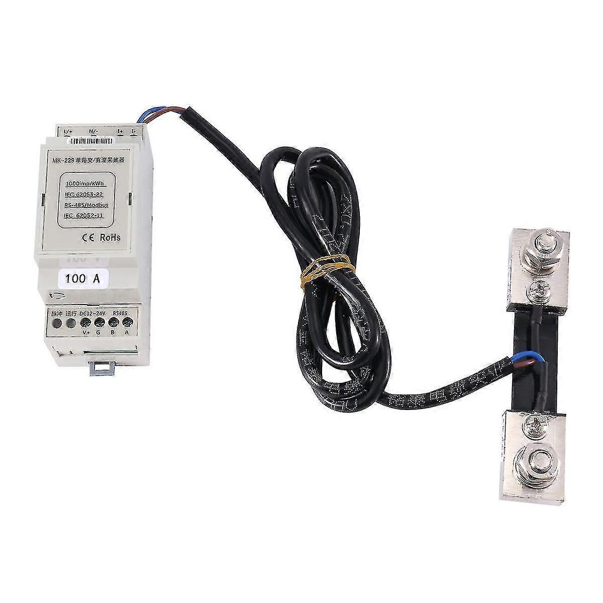 Single Phase Energy Meter Dc/ac Electric Power Wattmeter Voltmeter Ammeter Digital Voltage Meter Di