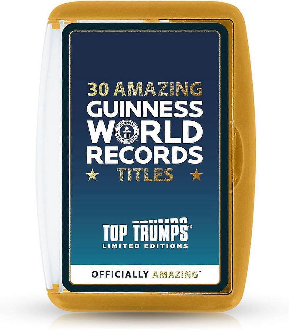 Top Trumps Limited Edition Guinness World Records Card Game
