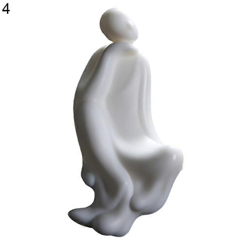 Delicate Abstract Monk Sculptures Ceramic Eye-catching Monk Sculpture Home Decor