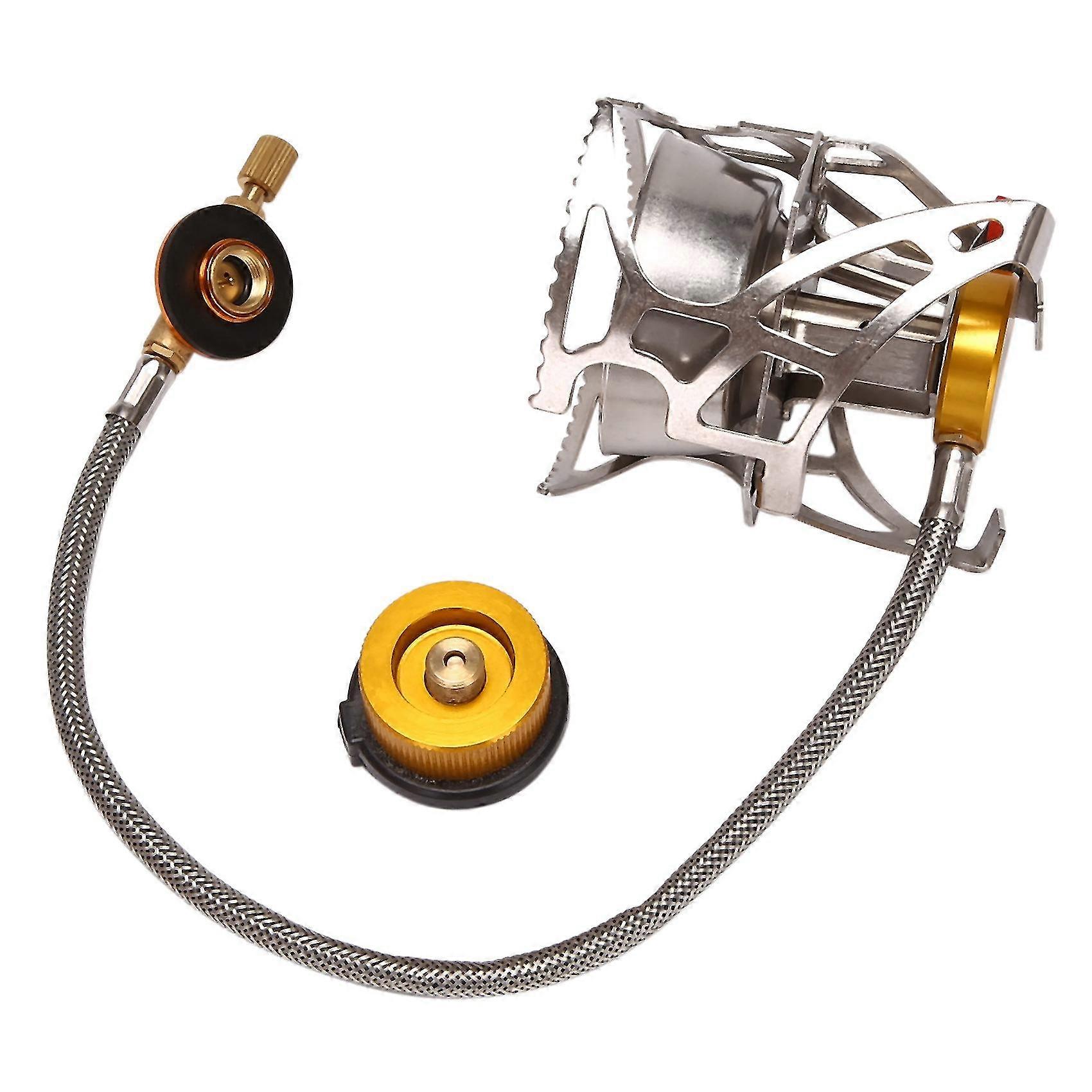 Wind Proof Camping Stove With Electronic Ignition Portable Gas Stove Picnic Stove Ultralight Outdoo