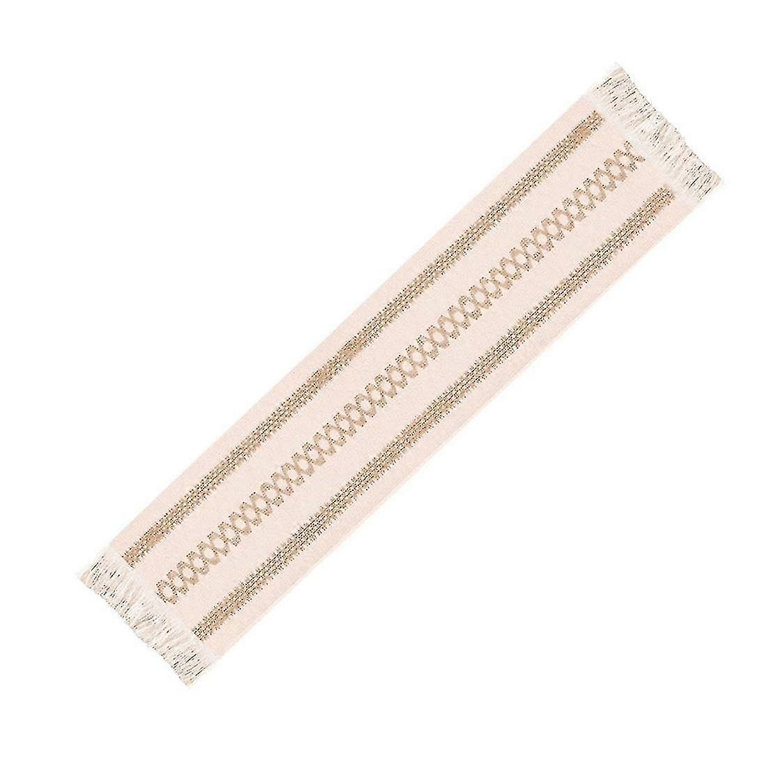 Macrame Table Runners Splicing Cotton And Burlap Table Runner Boho