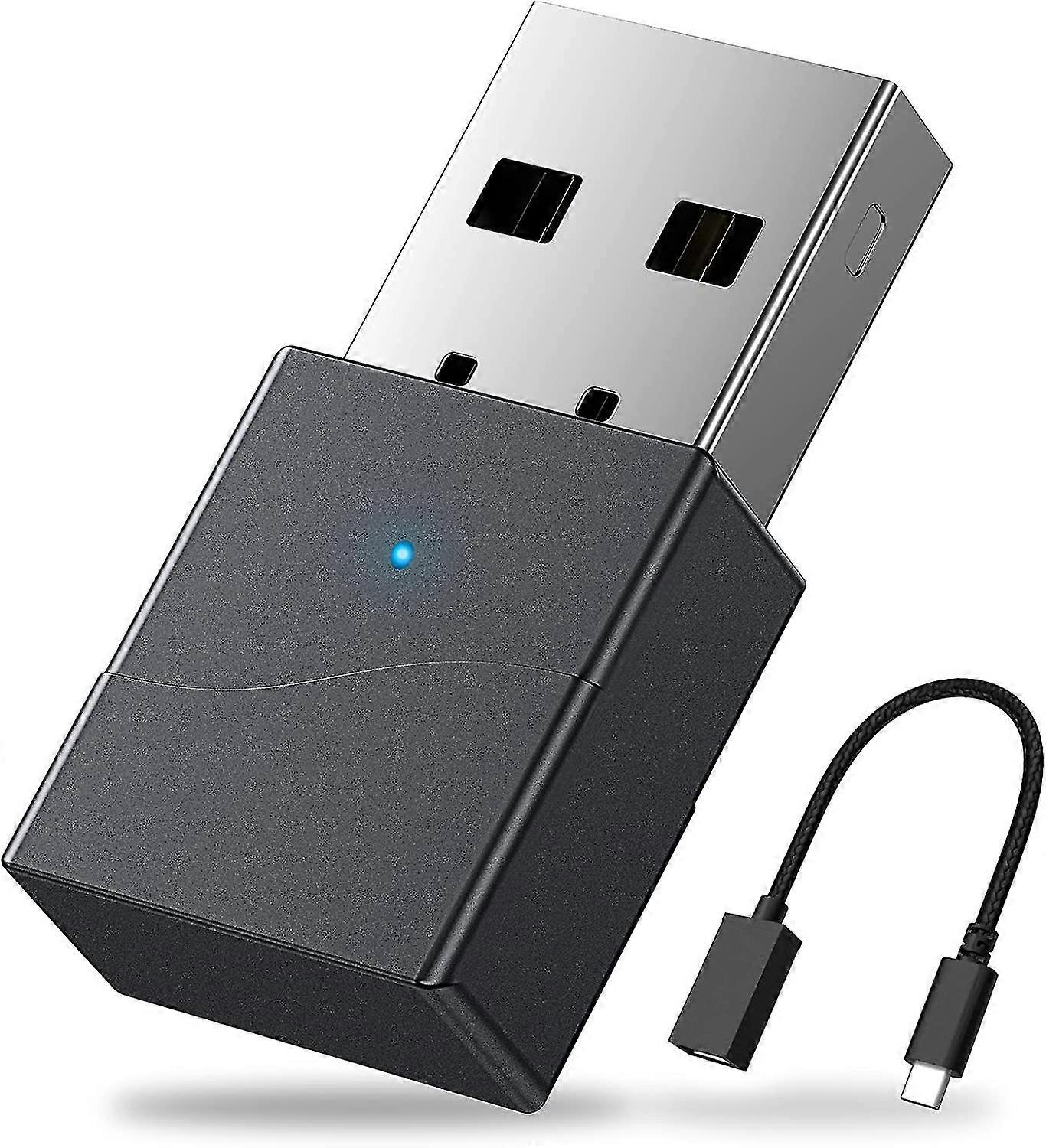 Usb Bluetooth 5.2 Audio Transmitter For Heilwiy Connecting Bluetooth Headphones