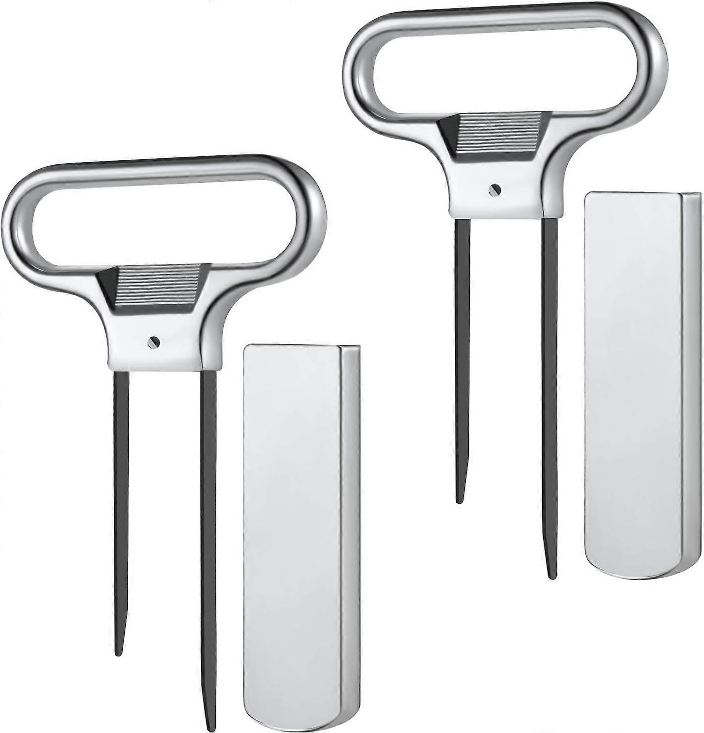 Cork Puller Wine Bottle Beer Opener Two-Prong Cork Puller with Co