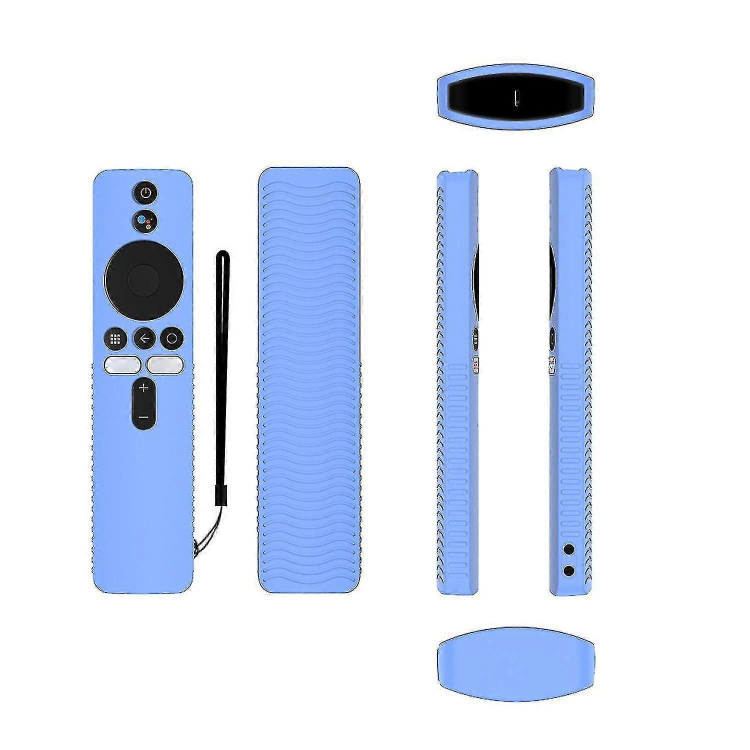 Remote Controller Compatible with Case Cover Silicone Protector Compatible with Mi Tv Stick 4k-Q