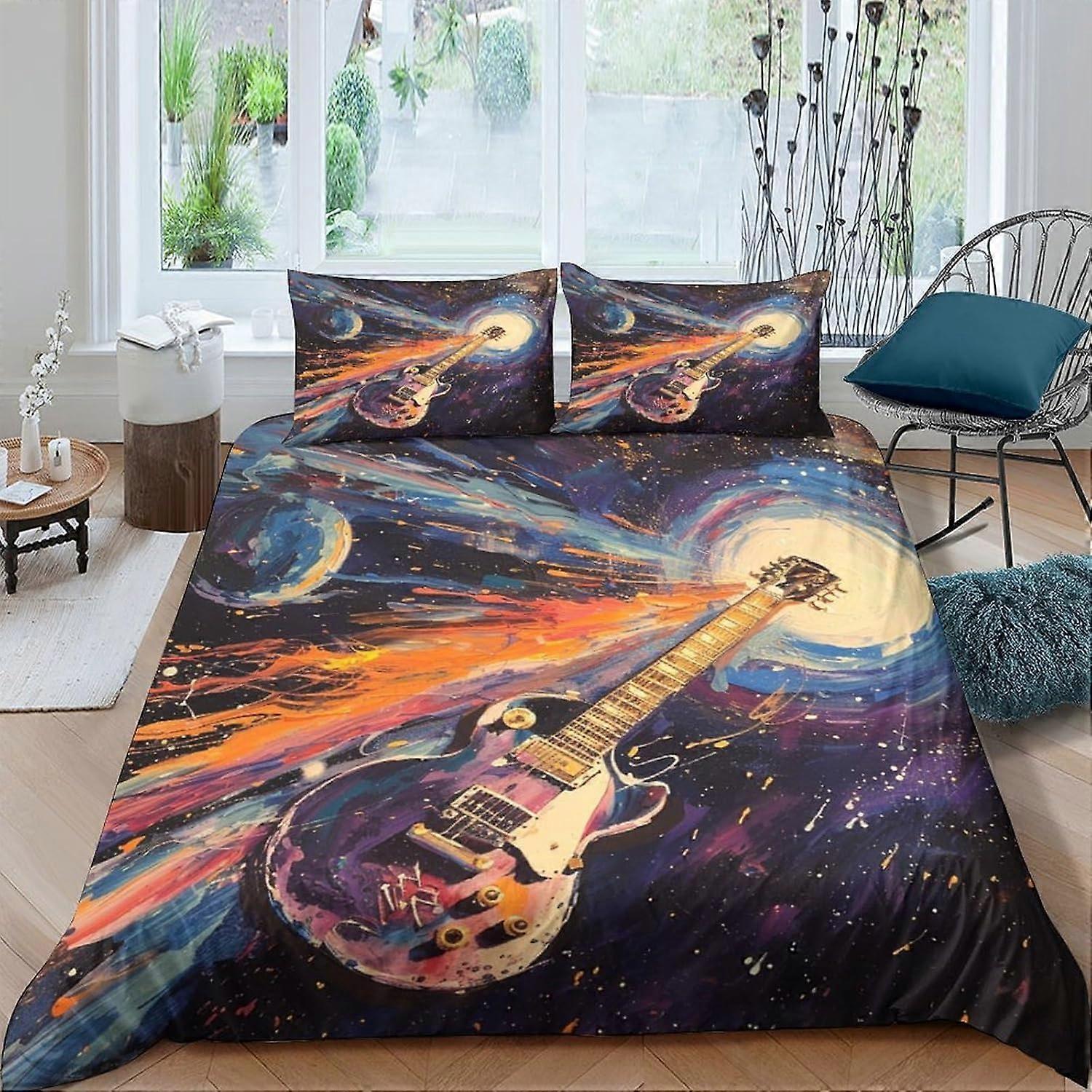 3D Mickey Mouse Comforter Cover Set boys Print Bedding set Soft Microfiber Quilt Cover set with Zipper Closure (135*200 CM)