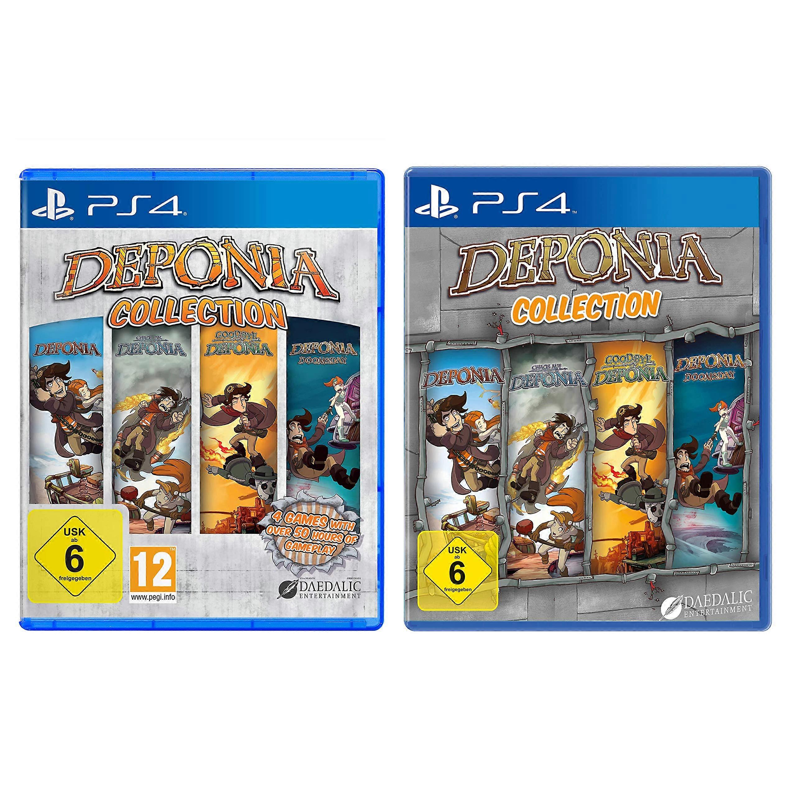 Deponia Collection (PS4 International) - New & Sealed