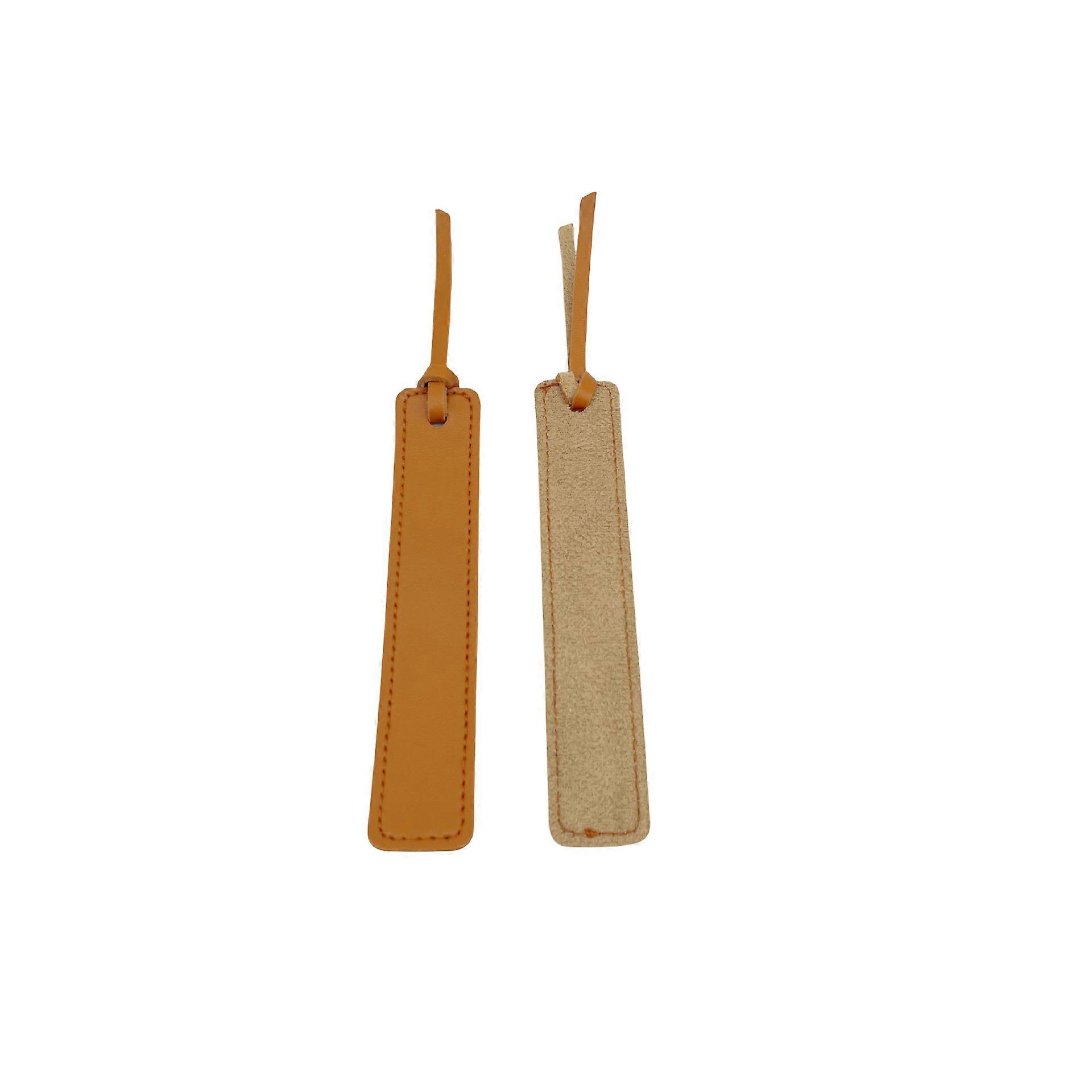 2PCS Bar Bookmark - Orange Brown
