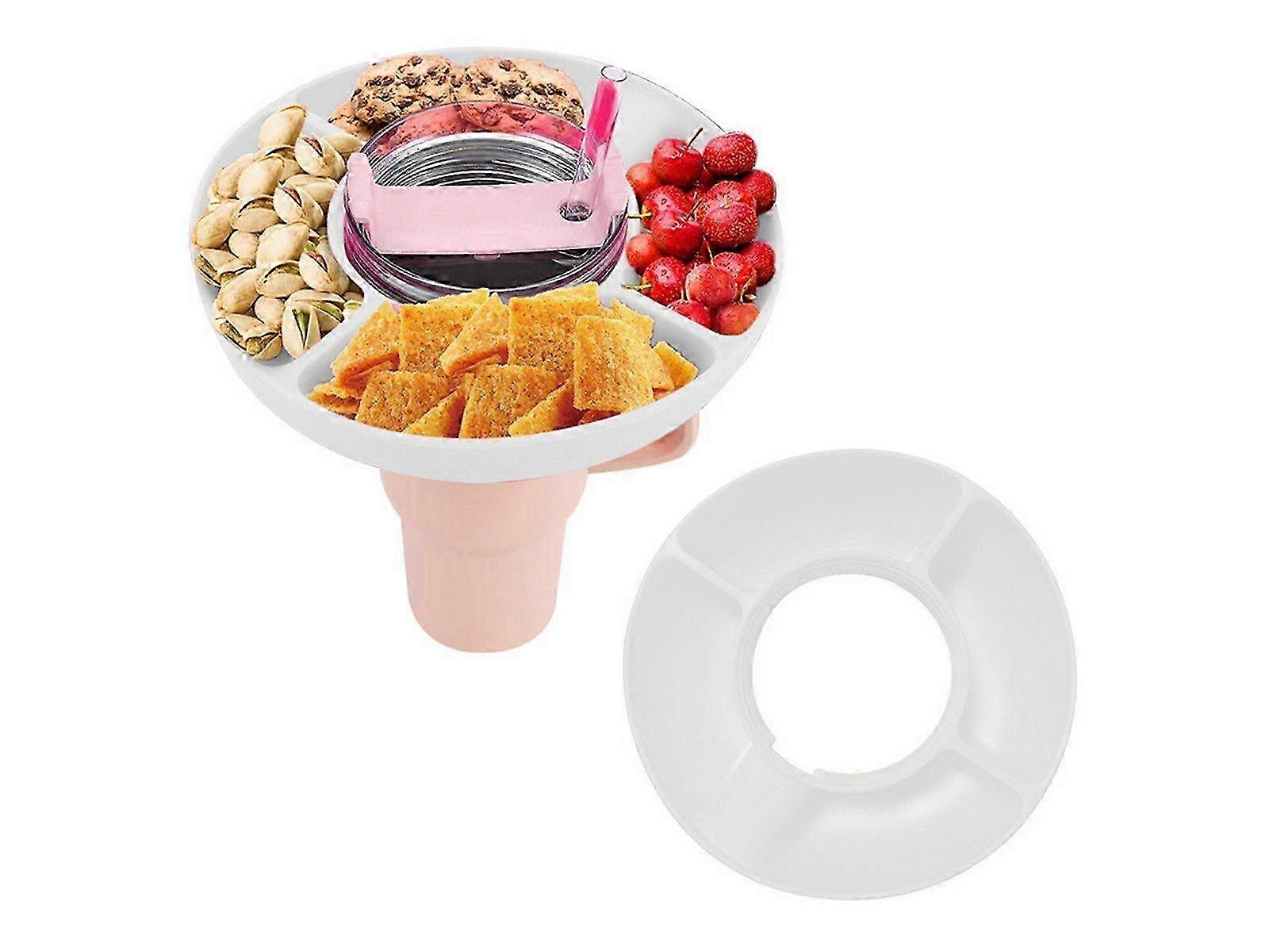 1Pc Silicone Snack Bowl for 40oz Stanley Cup - White