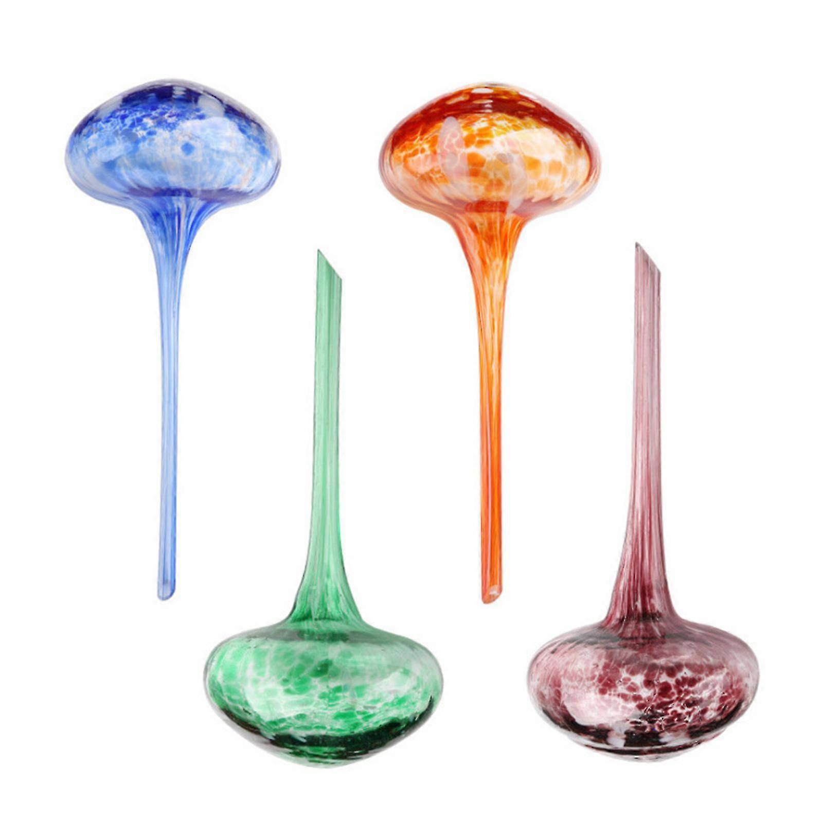 4pcs/set Self Watering Globes Yard Glass Home Reusable Practical Multicolor Garden Creative
