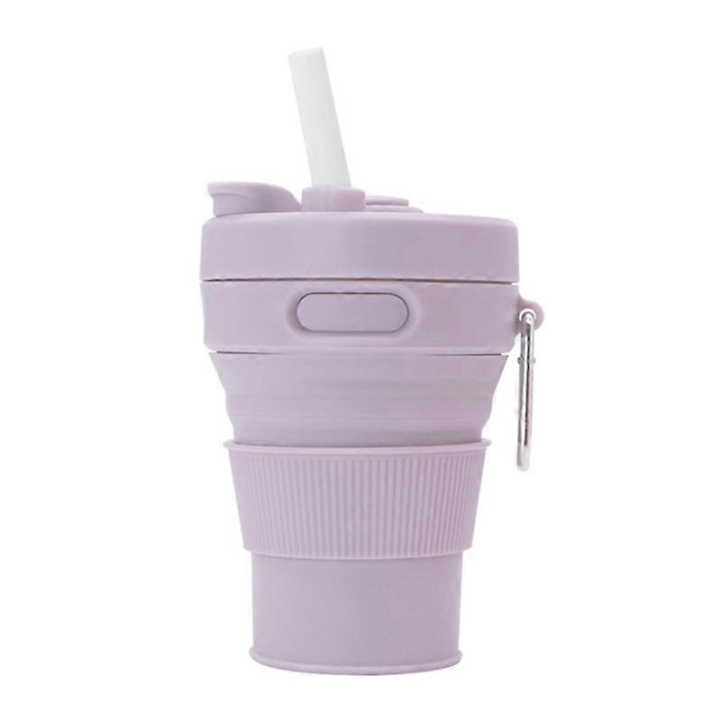 350ML Folding Portable Silicone Telescopic Drinking Coffee Cup Multi-function Silica Cup Travel