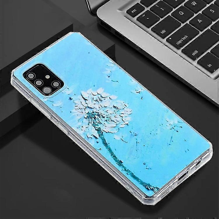 Compatible with Samsung Galaxy Note20 Oil Painting Pattern Tpu Shockproof Case