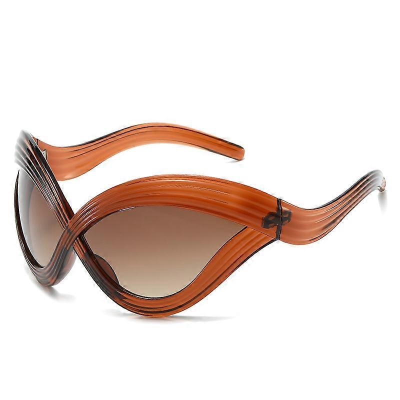 Sunglasses Line Cat Eye Fashion Future Style Hip-Hop Sunglasses A7