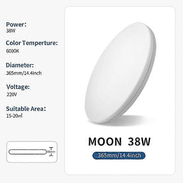 Ultratynn taklampe Matt myk taklampe Lysekrone for stue Dekor moderneInnendørs LED-lys for hjemmet soverommet