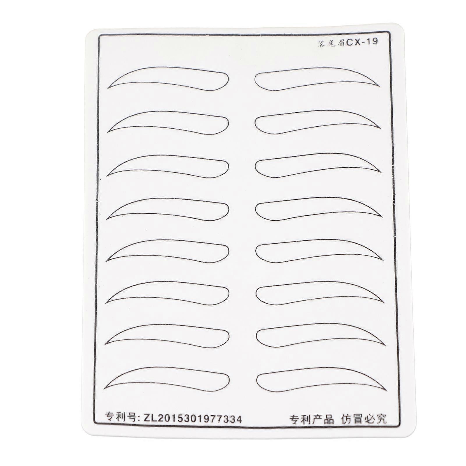 SemiPermanent Silicone Microblading Tattoo Practice Skin Tattoo Training Practice Skin