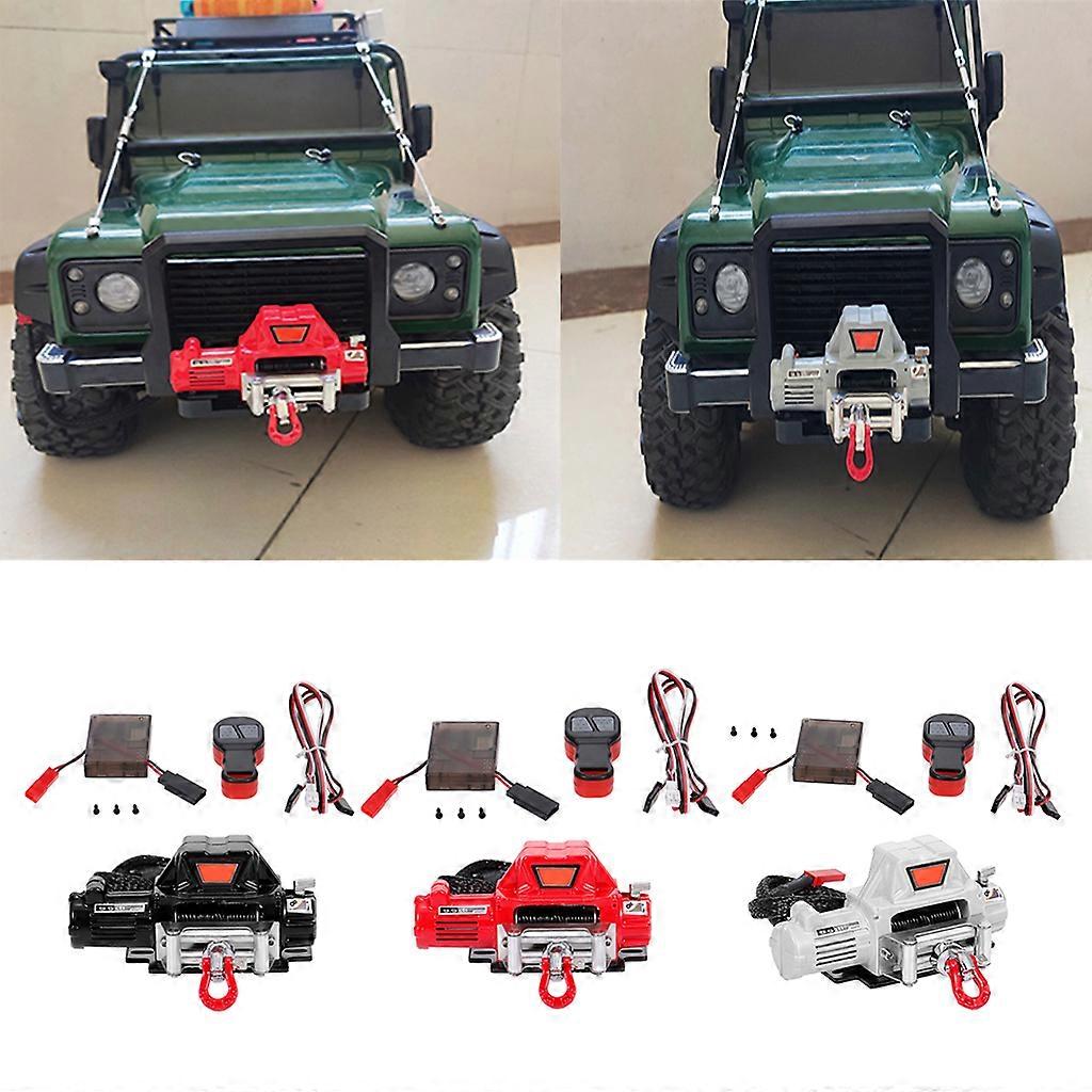 RC Crawler Winch with Remote Controller Kit for 1:10 RC Crawler Car SCX10 90046