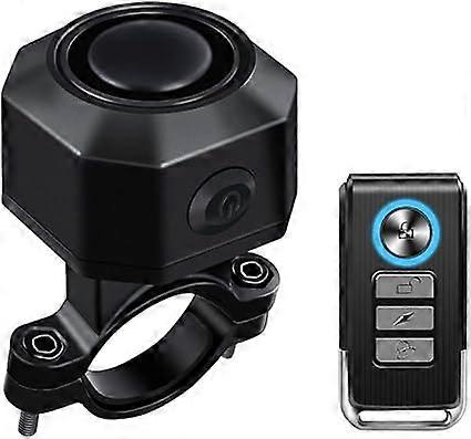 Bicycle alarm system Bicycle alarm systems with remote control Wireless - USB-C Waterproof Motorcycle tracker Anti-theft Vibration scooter alarm syste