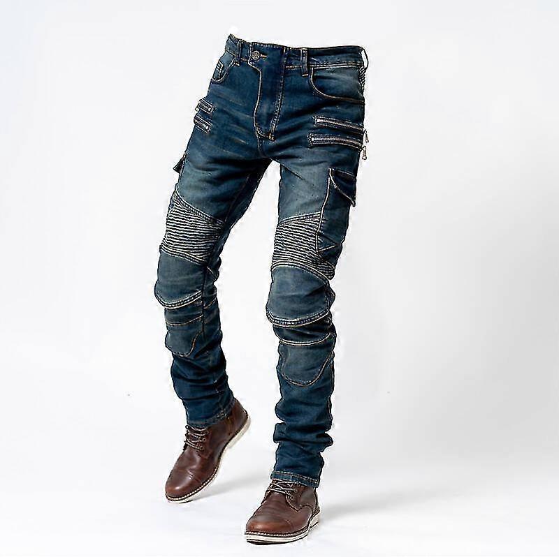 Jeans Da Moto Donna Con Protezioni - Pantaloni Rinforzati Per Biker Con Armature