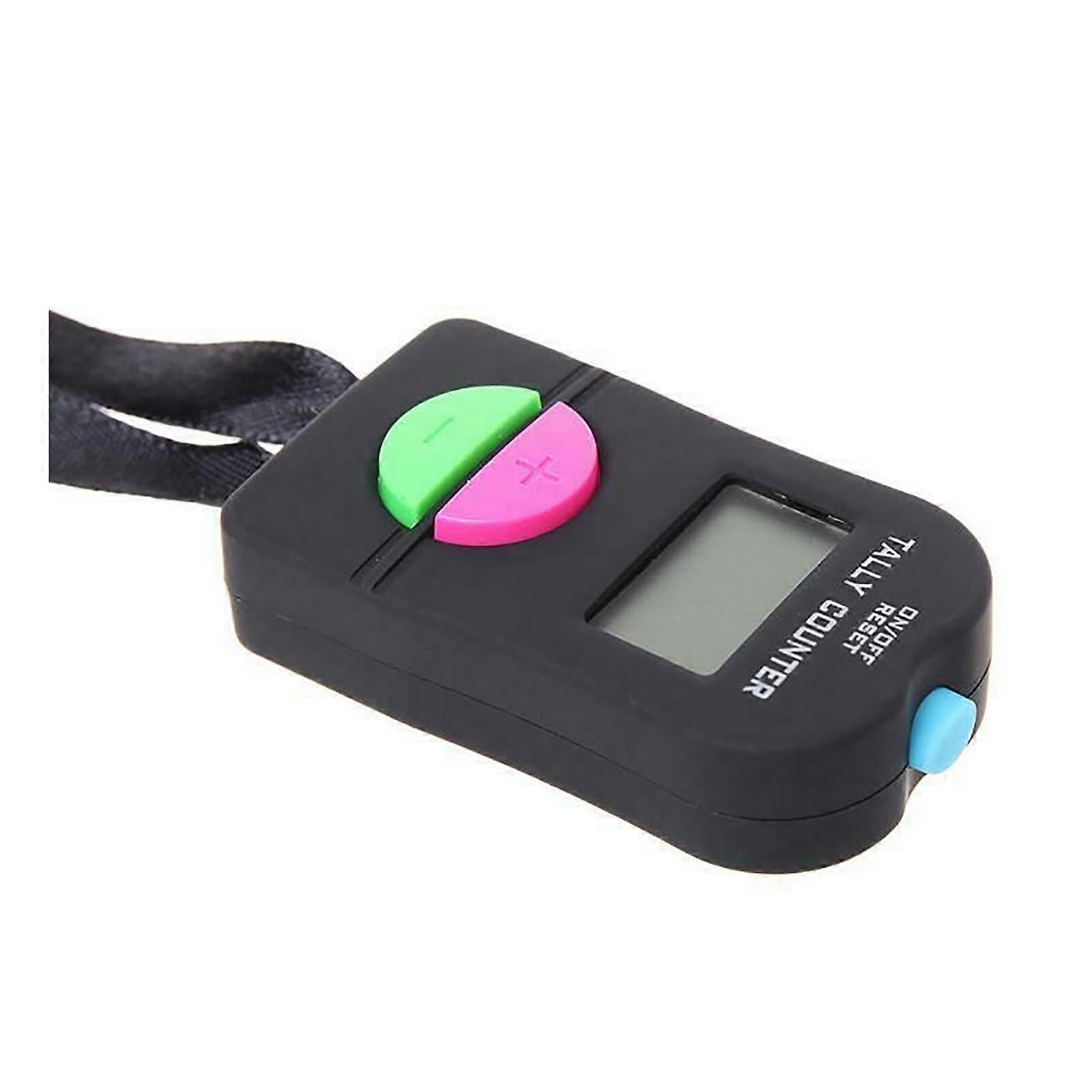 Contatore digitale di conteggio a mano Manuale elettronico Clicker Golf Gym Contatore portatile