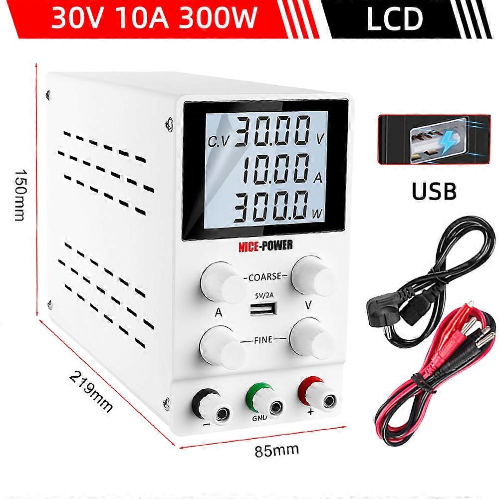 Eye Protection DC Lab Regulated Power Supply 12V 20V 30V 120V Adjustable Laboratory Voltage Regulator Stabilizer Switching Bench