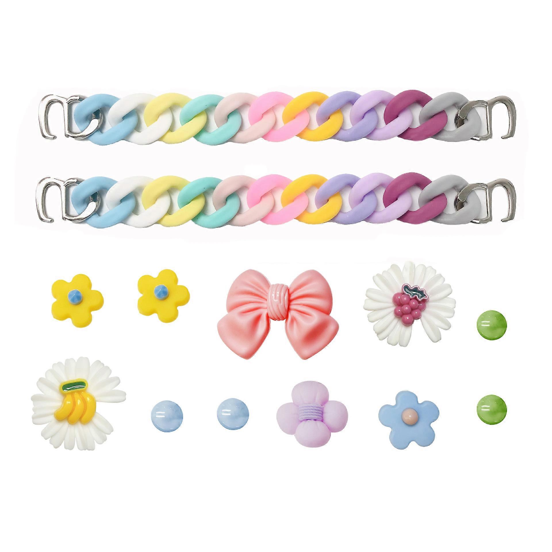 Crocs Acessórios Flor Sapatos Pastorais