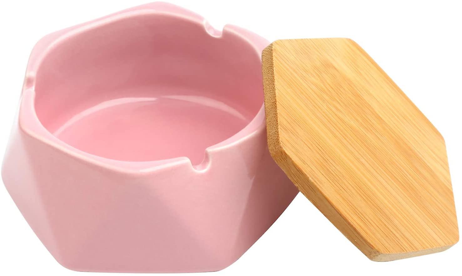 Ceramic Ashtray With Lid For Cigarette