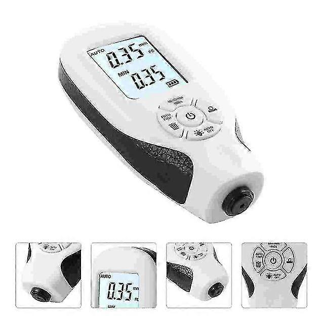 1pc Portable Car Coating Er Digital Thickness Gau Car Digital Meter