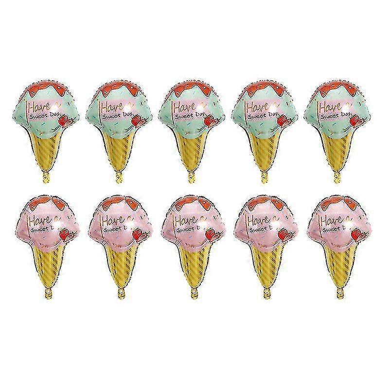10pcs Eiscreme Ballon