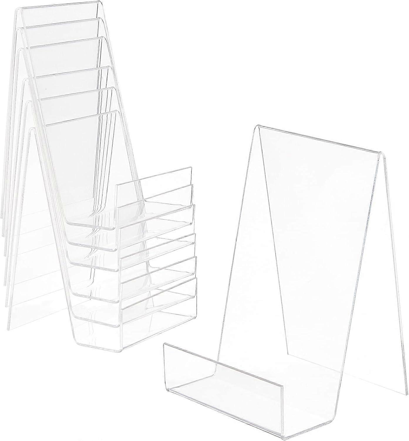 Acrylic Book Displays Stand Rectangle Clear 100x99x150mm DIY