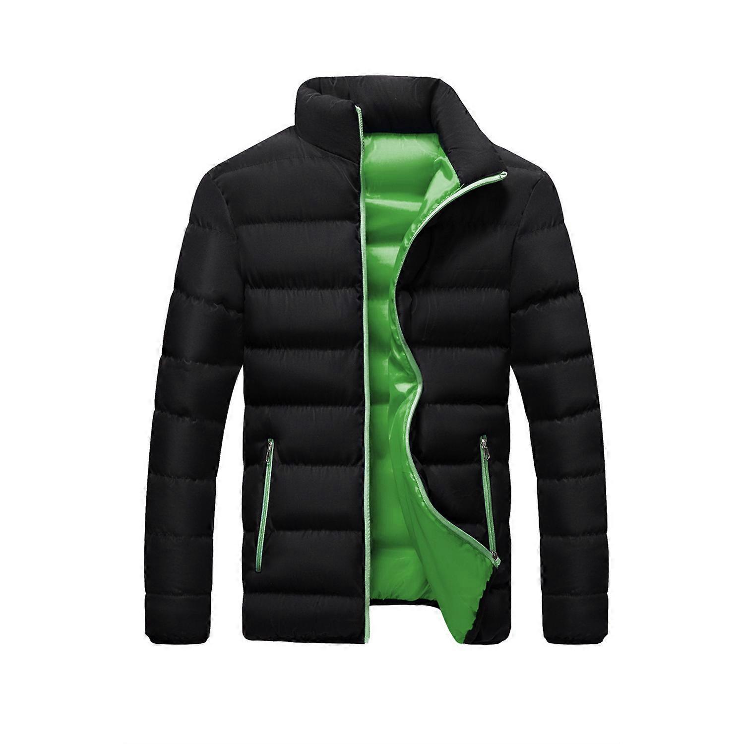 Men's Short DownJacket Stand Collar Slim Fit
