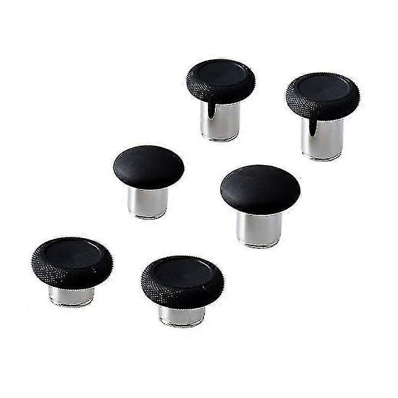 6 i 1 Skift styrepindsgreb Reservedele til en Elite-controller - sort