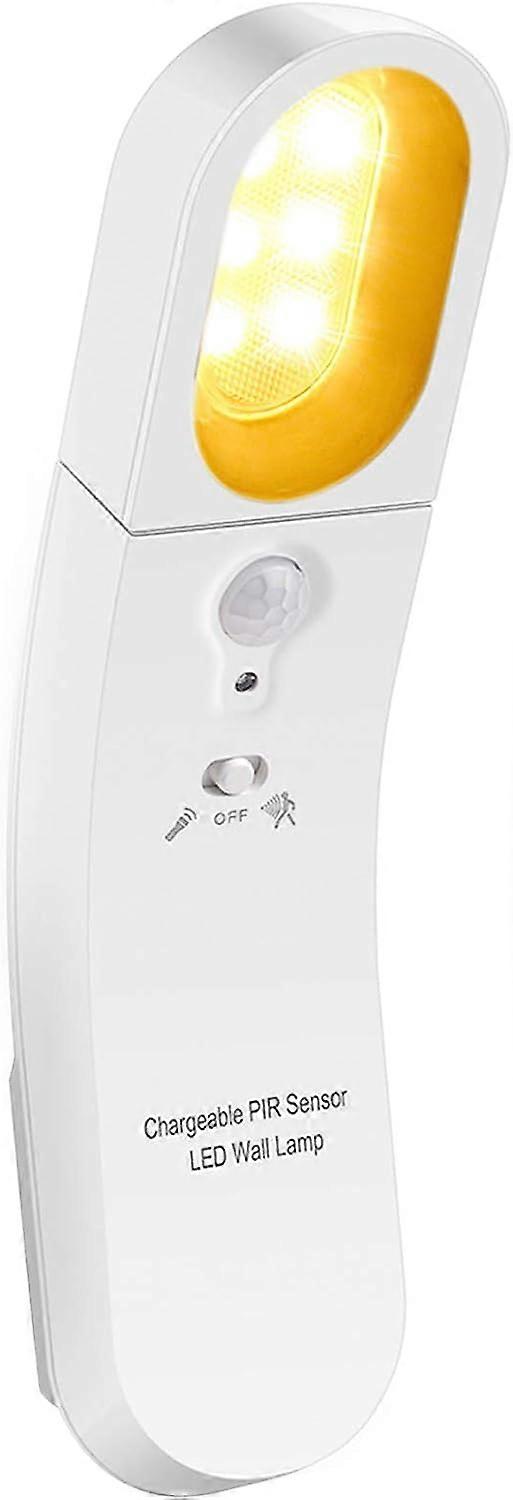 Rechargeable Wall-Mounted Reading Light with 3 Modes - Perfect for Bedside, Study, and Office Use - USB Powered