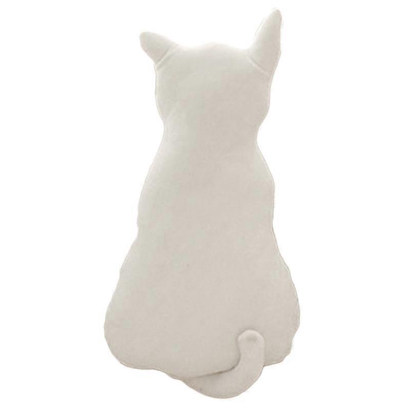 Cute Cat Soft Plush Back Shadow Toy Sofa Pillow Seat Cushion Birthday Gift JIKAIX