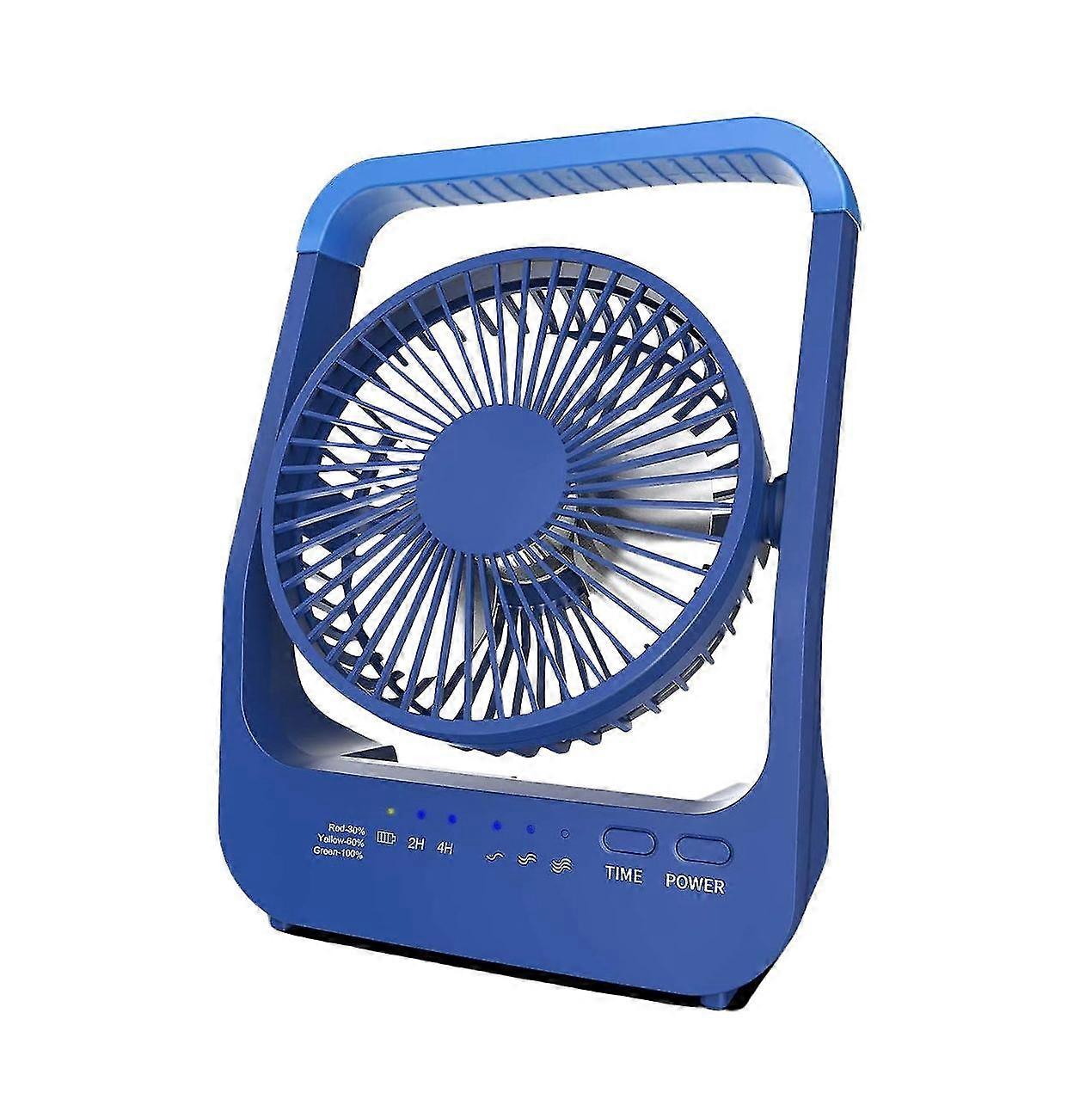 Piccolo ventilatore USB Desk Fan 20000mah Ventilatore ricaricabile a batteria Ventilatore portatile per tavolo Desktop Office Camping