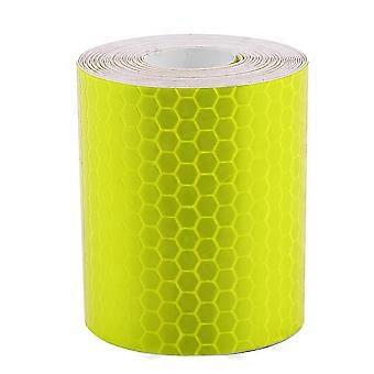 5cmx3m veiligheidsklevende reflecterende tape rol sticker voor aanhangwagens auto's fietsen