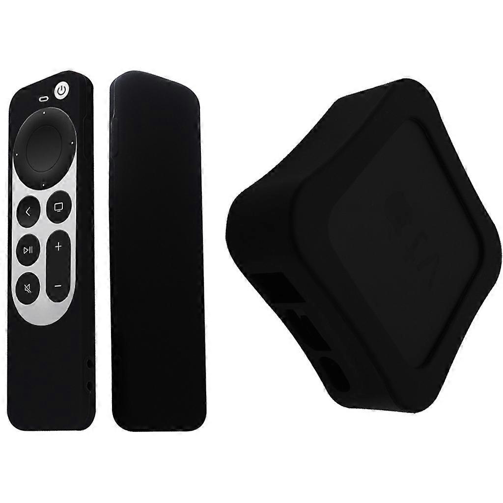 Protective for Case for -Apple TV 4K Remote Control Shockproof Silicone Cover