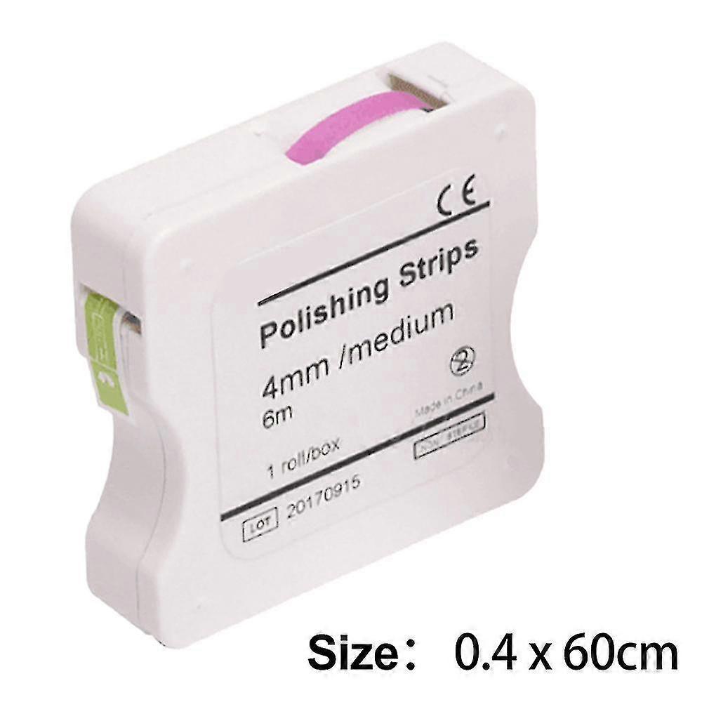 1roll / Box Dental Polishing Strips Roll Polishing Strip 4mm Teeth Abrasive & Finishing Strips