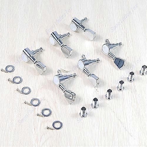 6Pro Chrome Guitar String Tuning Keys Pegs Tuners Machine Heads For Gibson 3R+3L