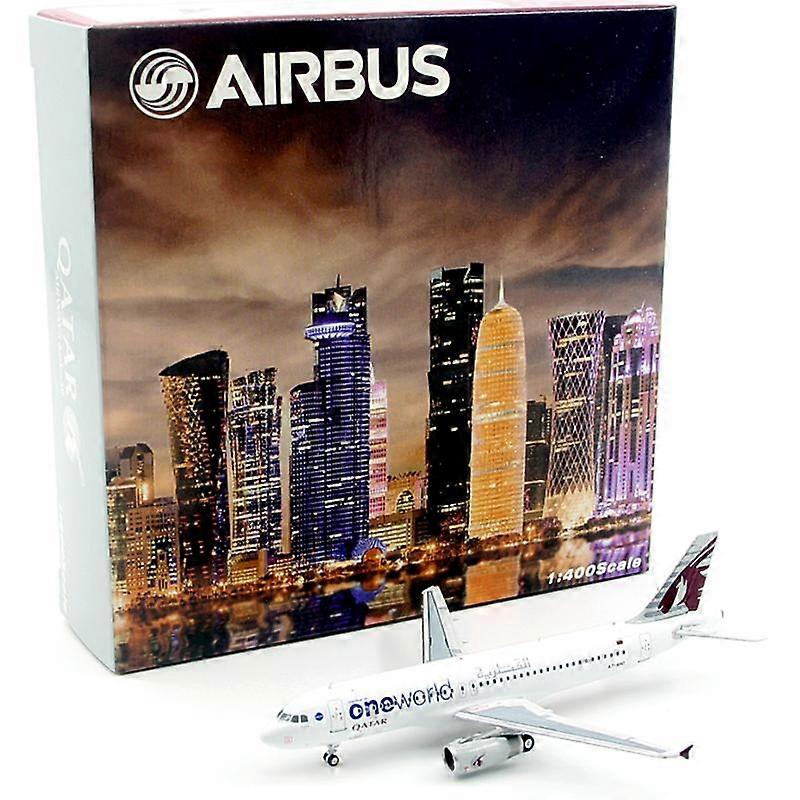 Diecast 1/400 Scale QATAR Airlines Aircraft A320 A7-AHO Plane Model Airplanes Model Toy For Collection