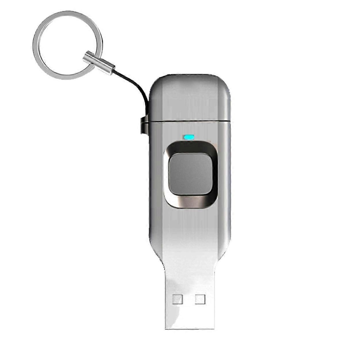 Fingerprint Flash Drive Metal OTG Pendrive USB3.0 Type C for Laptop Phone Lock Thumbdrive Jump USB