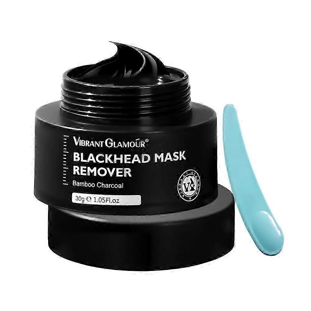 1-3x Bamboe Houtskool Verwijdering Mee-eter Crème Diep Reinigend Masker
