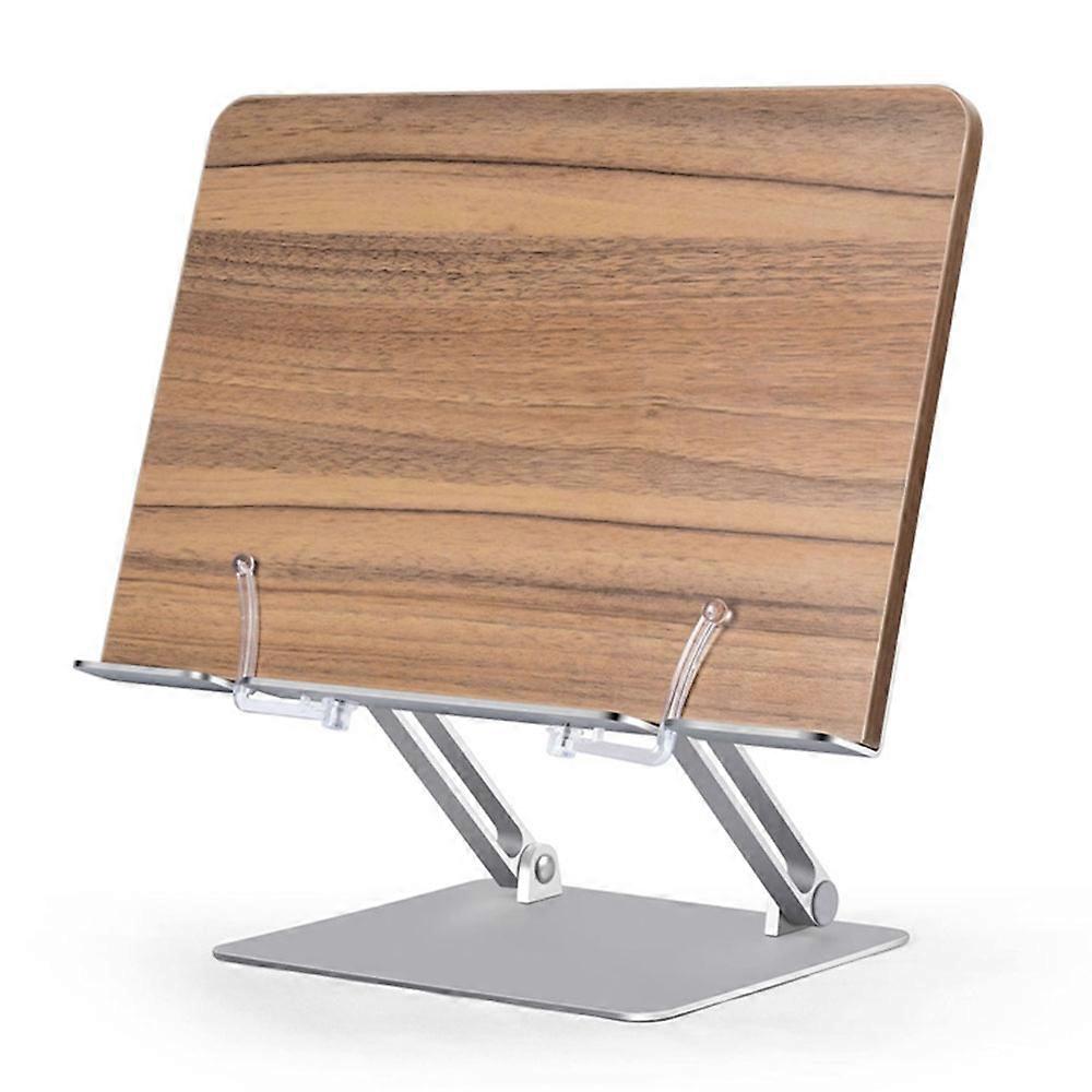 Type A AP-2DW Metal Booktand Folding Desktop Book Holder Portable Multi-Angle Adjustable Reading