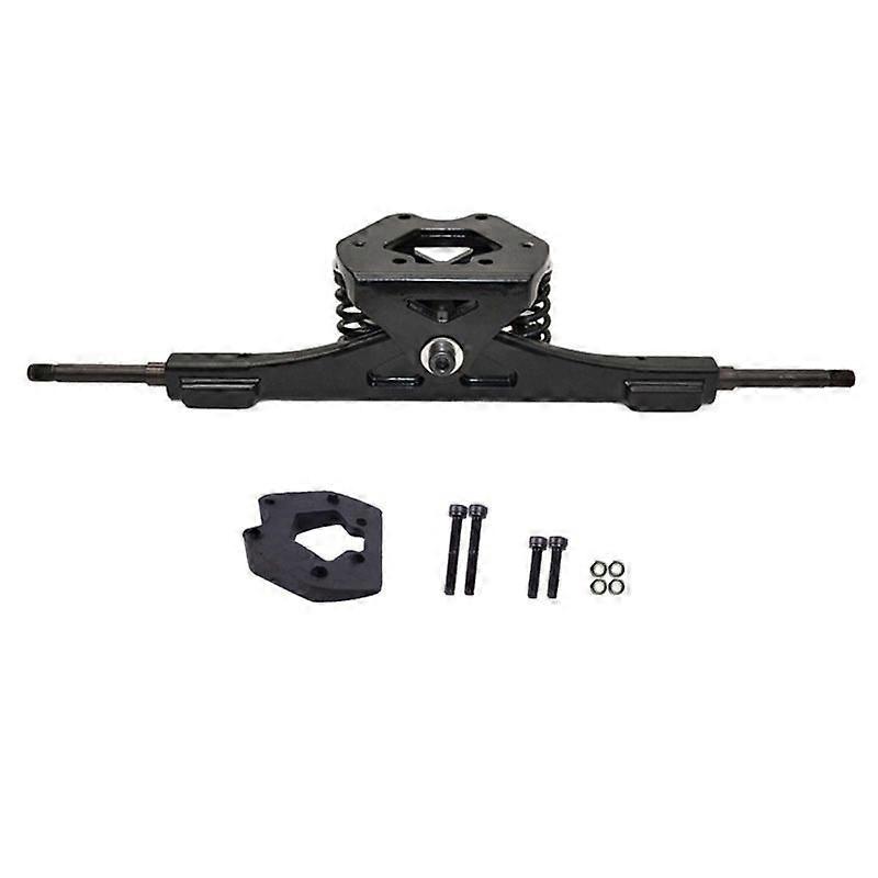 17 polegadas caminhão de skate elétrico de alumínio junta motor caminhões elétrico skate ponte riser pad longboard ponte