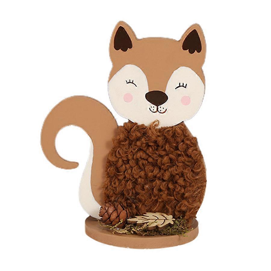 Cute Residential Decor with Squirrel Figure