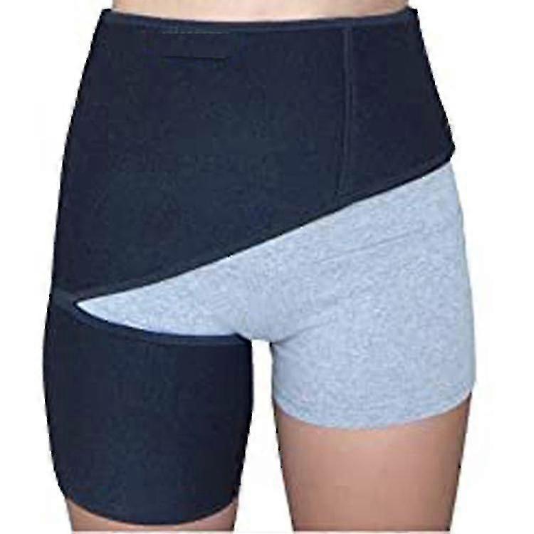 סד הירך שרוול דחיסת ירכיים שרוול דחיסה Hamstring שרוול דחיסה & דחיסת מפשעה לעטוף תמיכה בהקלה על כאבי מפרק הירך