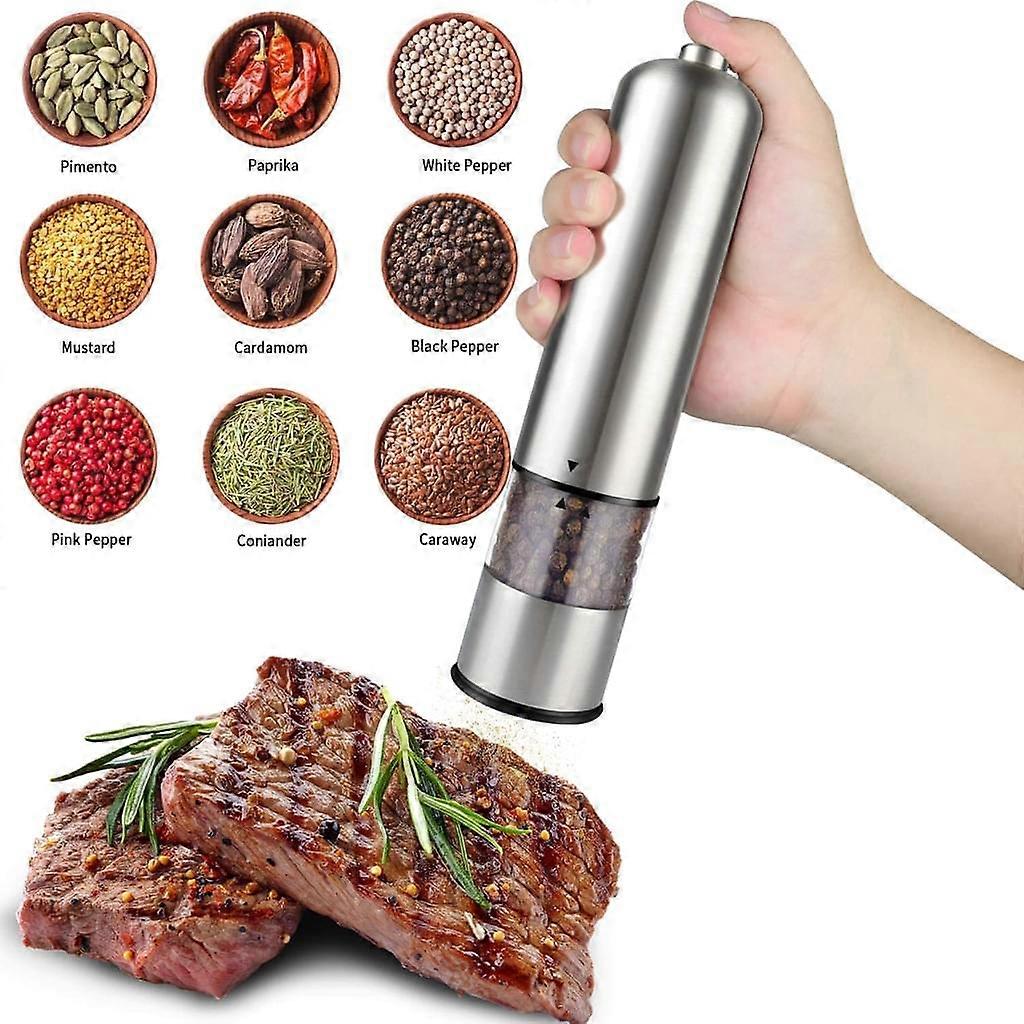 Electric salt shaker, salt & pepper mill, ceramic grinder