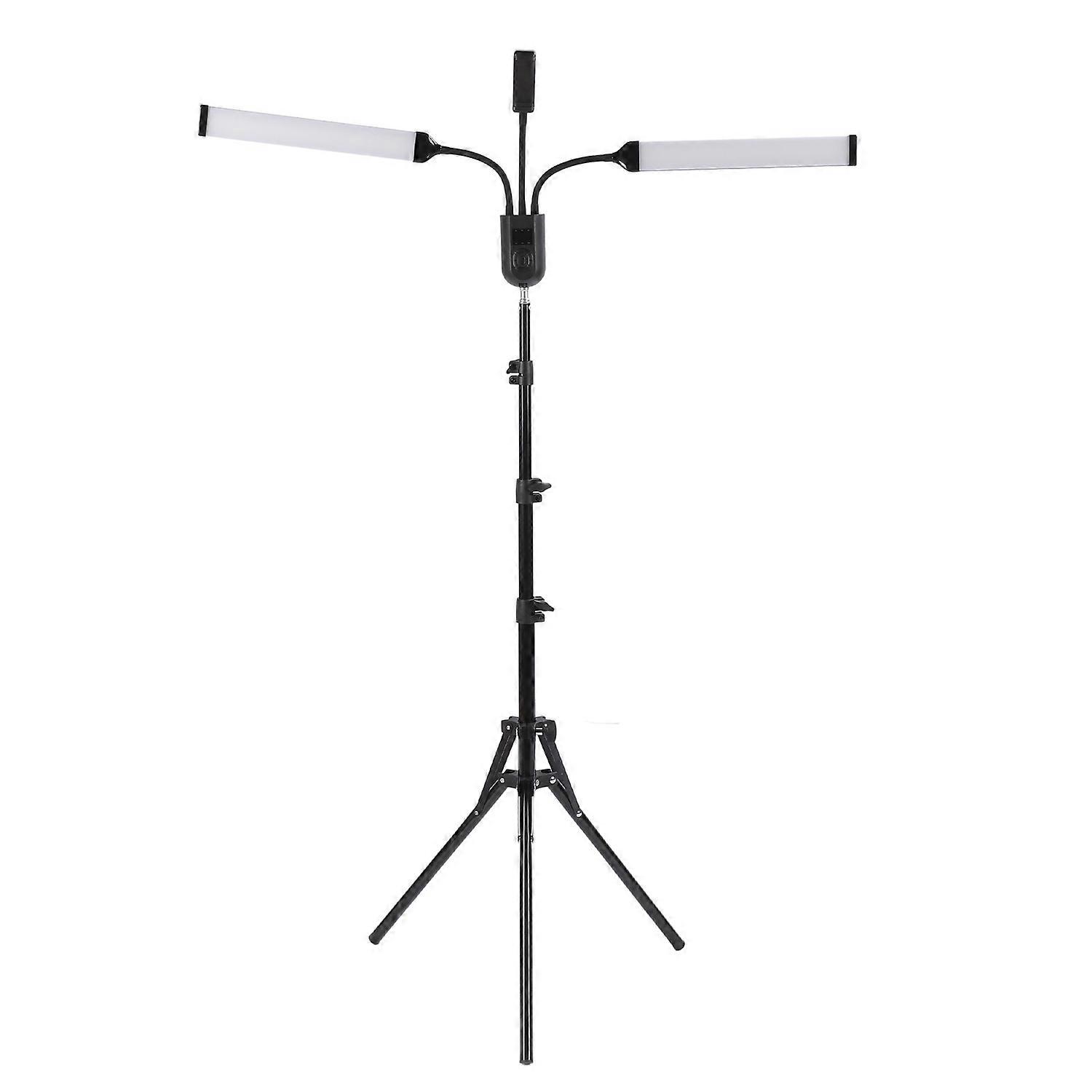 LED Fill Light Foldable Intelligent Digital Display LED Photography Lighting for Selfie Live Streami
